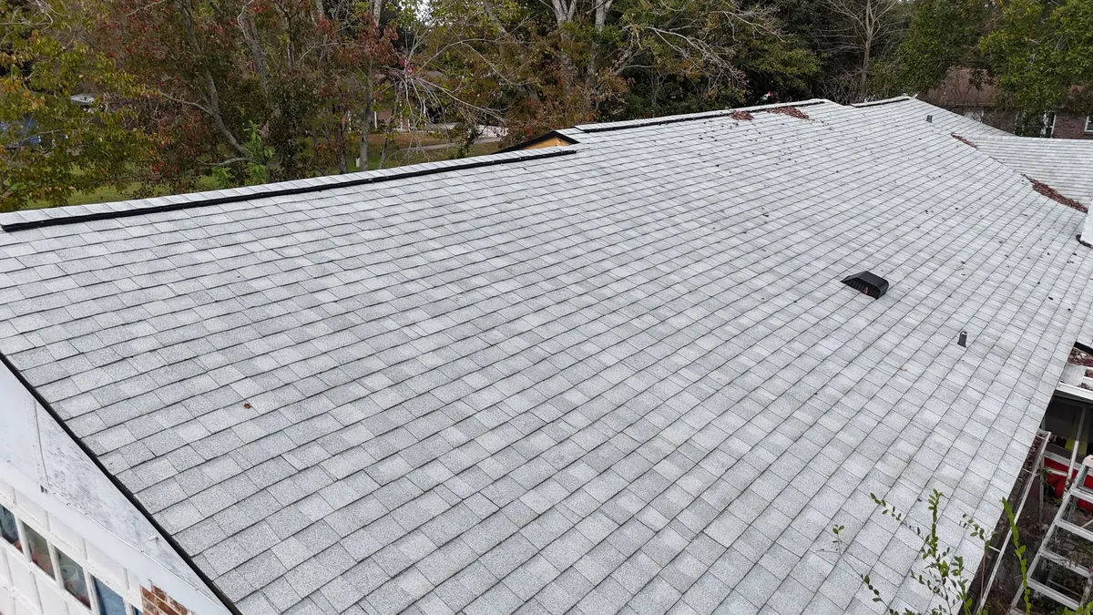 Commercial Roofing Project - Jacksonville FL Commercial gray shingle roofing project in Jacksonville FL